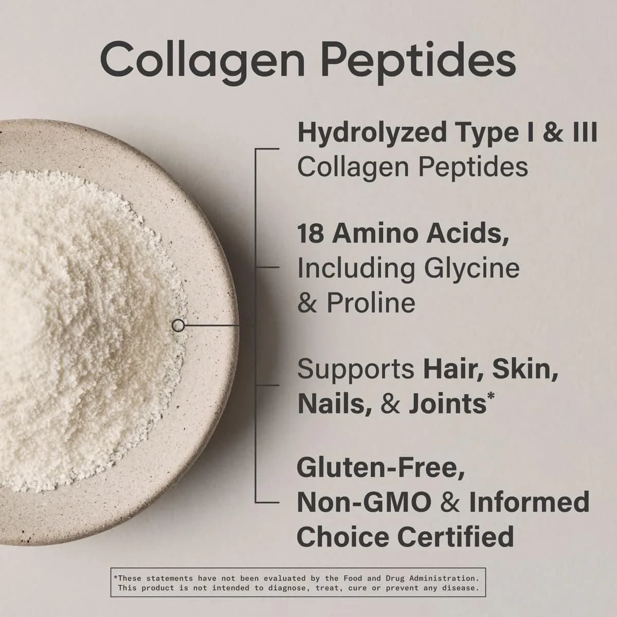 Sports Research Collagen Peptides Protein Powder 16oz (454g) | Hydrolyzed Type I & III for Skin, Joints & Wellness - view 4