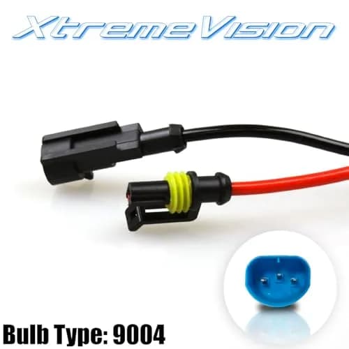 XtremeVision HID Xenon Replacement Bulbs 9004 30000K Deep Blue | Bright Deep Blue Light for Road Safety thumbnail 4