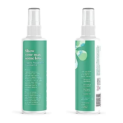 ASUTRA Yoga Mat Cleaner Spray Energizing Peppermint 118ml (4 fl oz) | Essential Oil Aromatherapy for Fitness Gear thumbnail 8