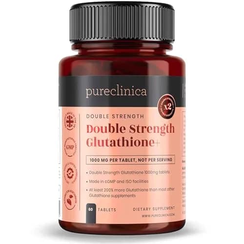 pureclinica Glutathione 1000mg | Skin Brightening & Detox Support (70-120 chars) thumbnail 1
