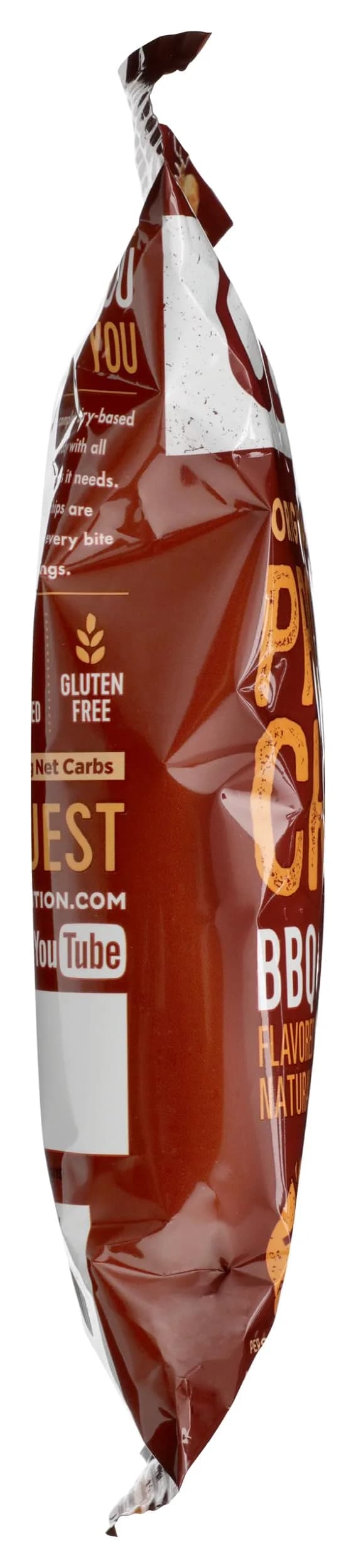 Quest High Protein BBQ Chips (1.2oz / 34g) - Savory Barbecue Flavour, 22g Protein Snack - view 6