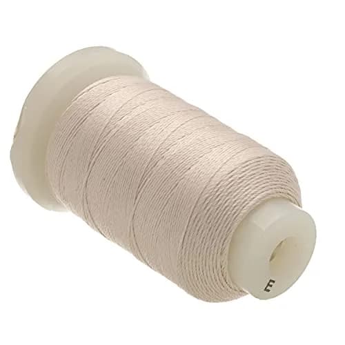 The Beadsmith Pure Silk Cord – Ecru, Size FFF (0.419 mm/0.0165”), 92 Yards (276 ft) thumbnail 1