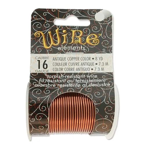 The Beadsmith Copper Jewelry Wire 16 Gauge (7.32 meters / 8 Yards) | Tarnish-Resistant for Crafts thumbnail 6