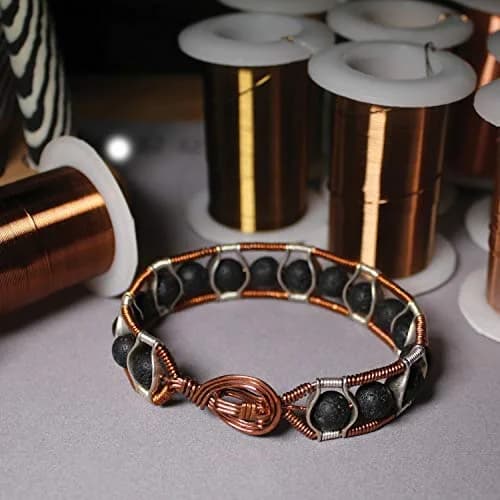The Beadsmith Copper Jewelry Wire 20 Gauge Antique Copper 15 Yds (13.72 m) | Tarnish-Resistant for Crafts thumbnail 6