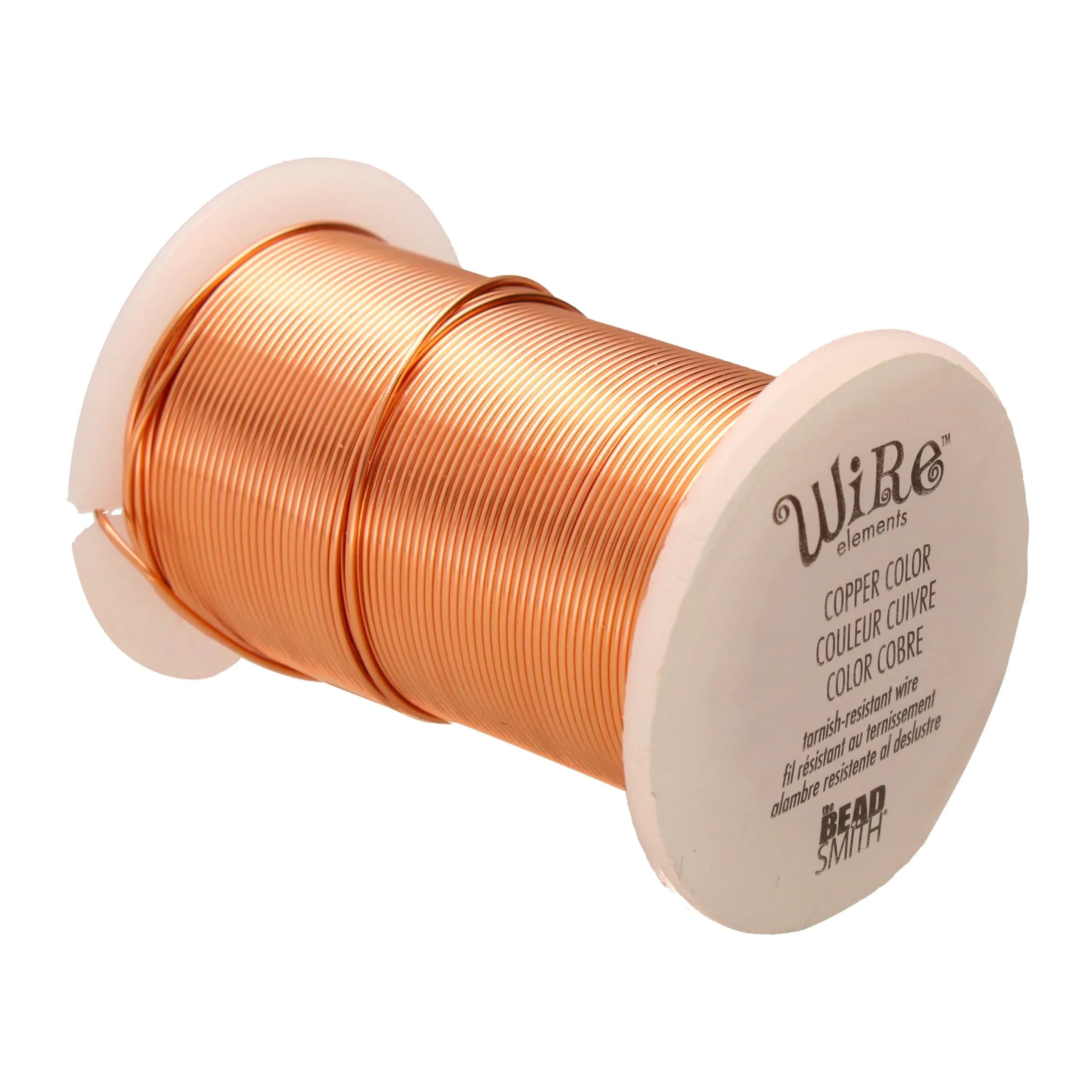 The Beadsmith Copper Jewelry Wire 20 Gauge Antique Copper 15 Yds (13.72 m) | Tarnish-Resistant for Crafts - main product image