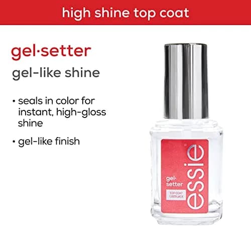 essie Gel Setter Top Coat Nail Polish 13ml (0.46 fl oz) | Gel-Like Finish & Chip Resistance thumbnail 4