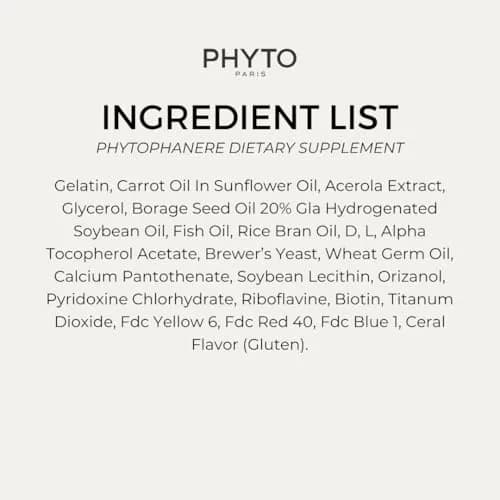 PHYTO Phytophanère Hair Growth Supplement - Biotin, Omega 3 & 6, Vitamins B & C for Thicker Hair & Stronger Nails - 240 Capsules, 4-Month Supply | Supports Healthy Hair & Nails thumbnail 5