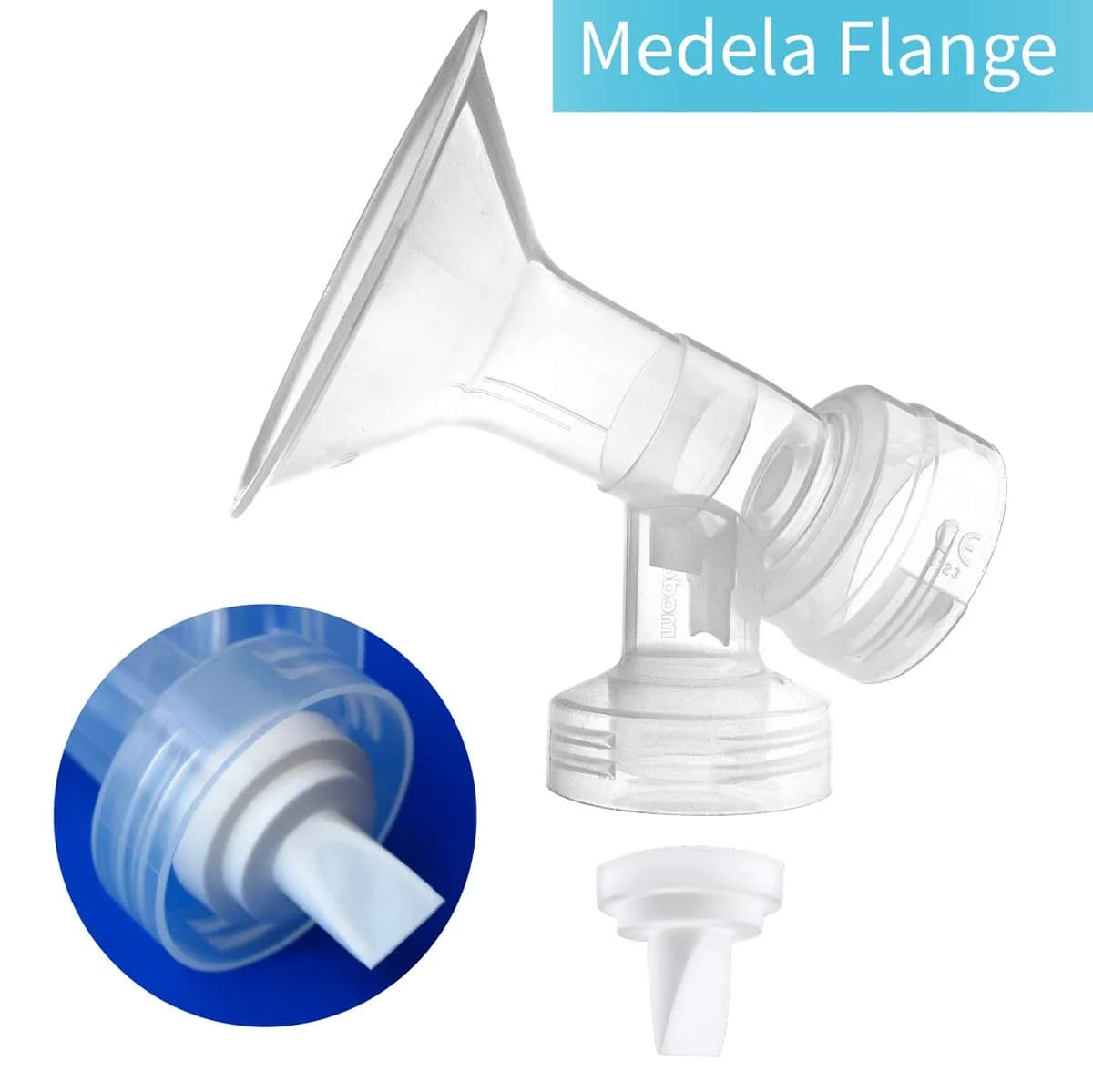 NENESUPPLY 5 pc Duckbill Valves for Medela & Spectra Breast Pumps | BPA-Free, DEHP-Free - view 3