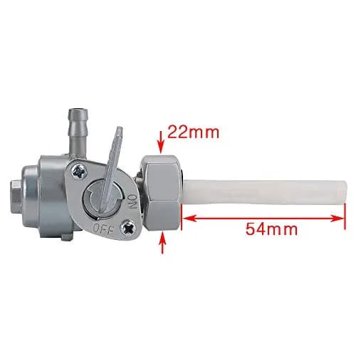 Savior Generator Petcock Gas Fuel Tank Shut Off Valve | Compatible with Champion Generac 16mm Thread thumbnail 4