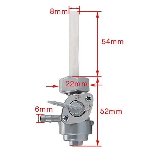 Savior Generator Petcock Gas Fuel Tank Shut Off Valve | Compatible with Champion Generac 16mm Thread thumbnail 2