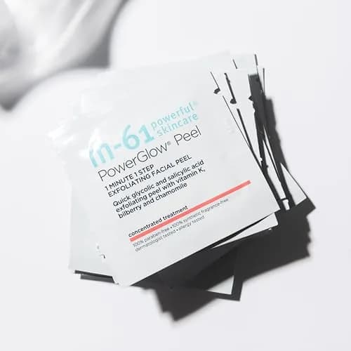 m-61 PowerGlow Peel Exfoliating Facial Peel 10 Treatments | 1-Minute, At-Home Skin Resurfacing thumbnail 3