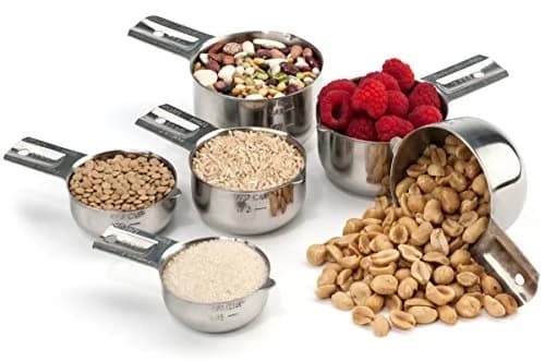 Hudson Essentials Stainless Steel Measuring Cups Set (6 Piece Set) | Durable, Dishwasher Safe, Nesting Design thumbnail 3