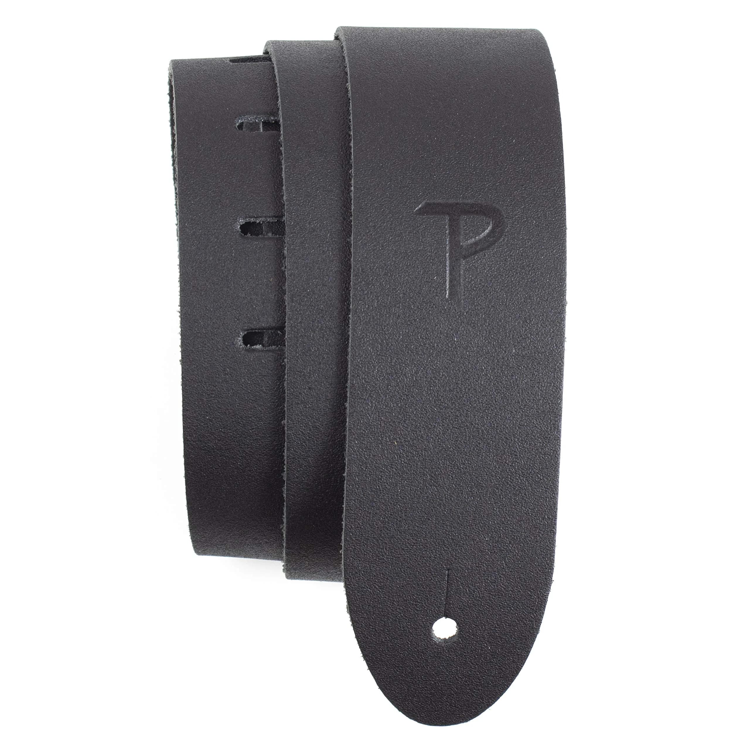 Perri's Leathers Ltd. Buffalo Leather Guitar Strap 41"-56" | Adjustable, Durable & Stylish (70-120 chars)