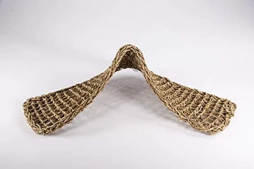 Penn-Plax Reptology Lizard Lounger Extra Large | Natural Seagrass Reptile Perch for Bearded Dragons, Geckos & More thumbnail 8