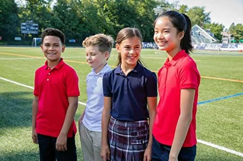 French Toast Girls' Adjustable Waist Plaid 2-Tab Scooter, Burgundy Plaid, Size 6 | Active Girl's School Skirt with Built-in Shorts thumbnail 2