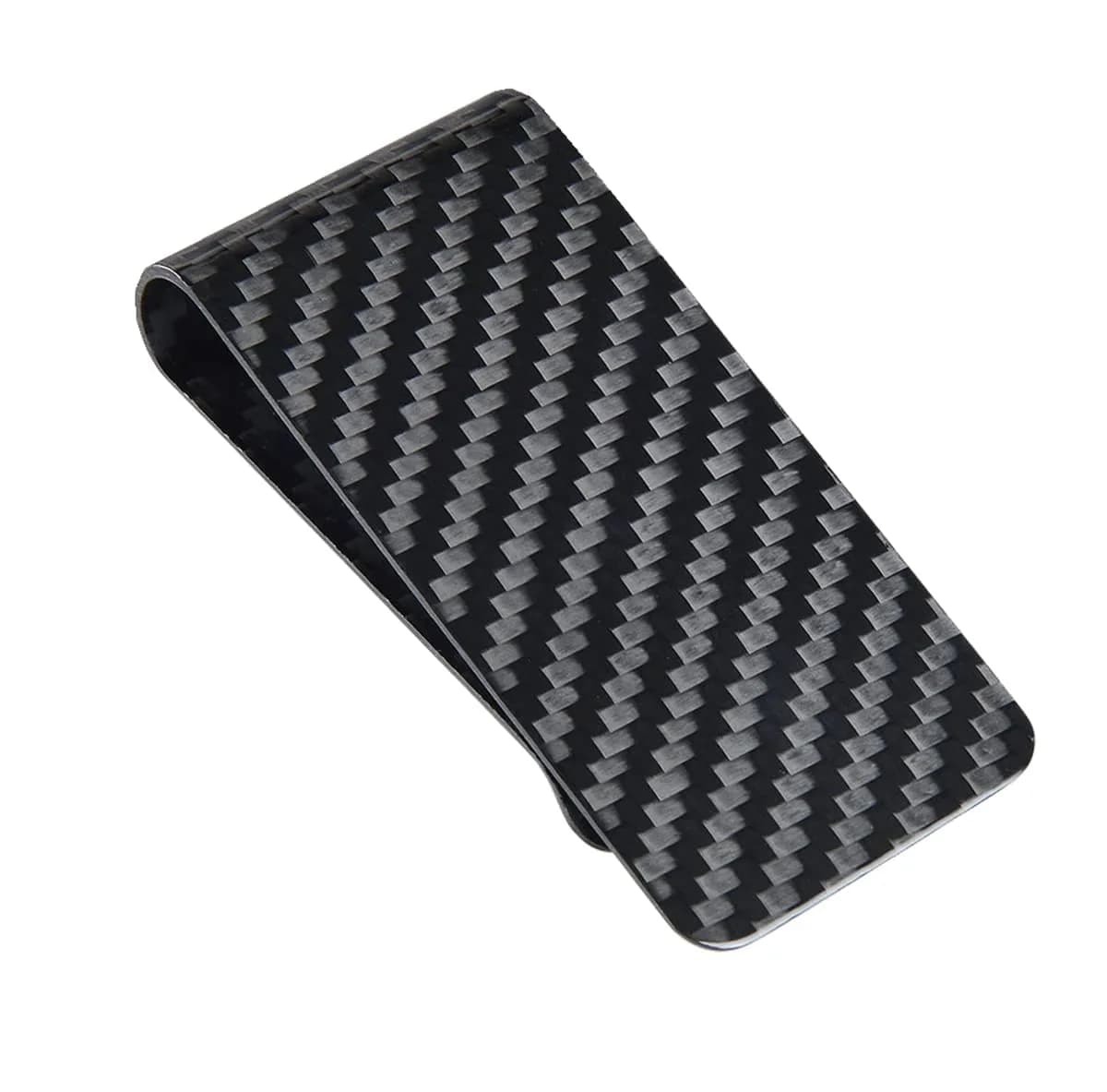 CL CARBONLIFE Carbon Fiber Money Clip Wallet 7cm x 3.8cm (2.8"x1.5") | RFID Blocking Slim Card Holder - view 4