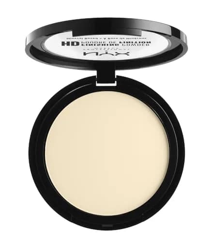 NYX PROFESSIONAL MAKEUP HD Finishing Powder, Pressed Setting Powder - Banana 7.94g (0.28 oz) | Camera-Ready Matte Finish thumbnail 1