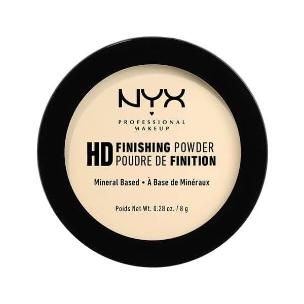 NYX PROFESSIONAL MAKEUP HD Finishing Powder, Pressed Setting Powder - Banana 7.94g (0.28 oz) | Camera-Ready Matte Finish - view 2