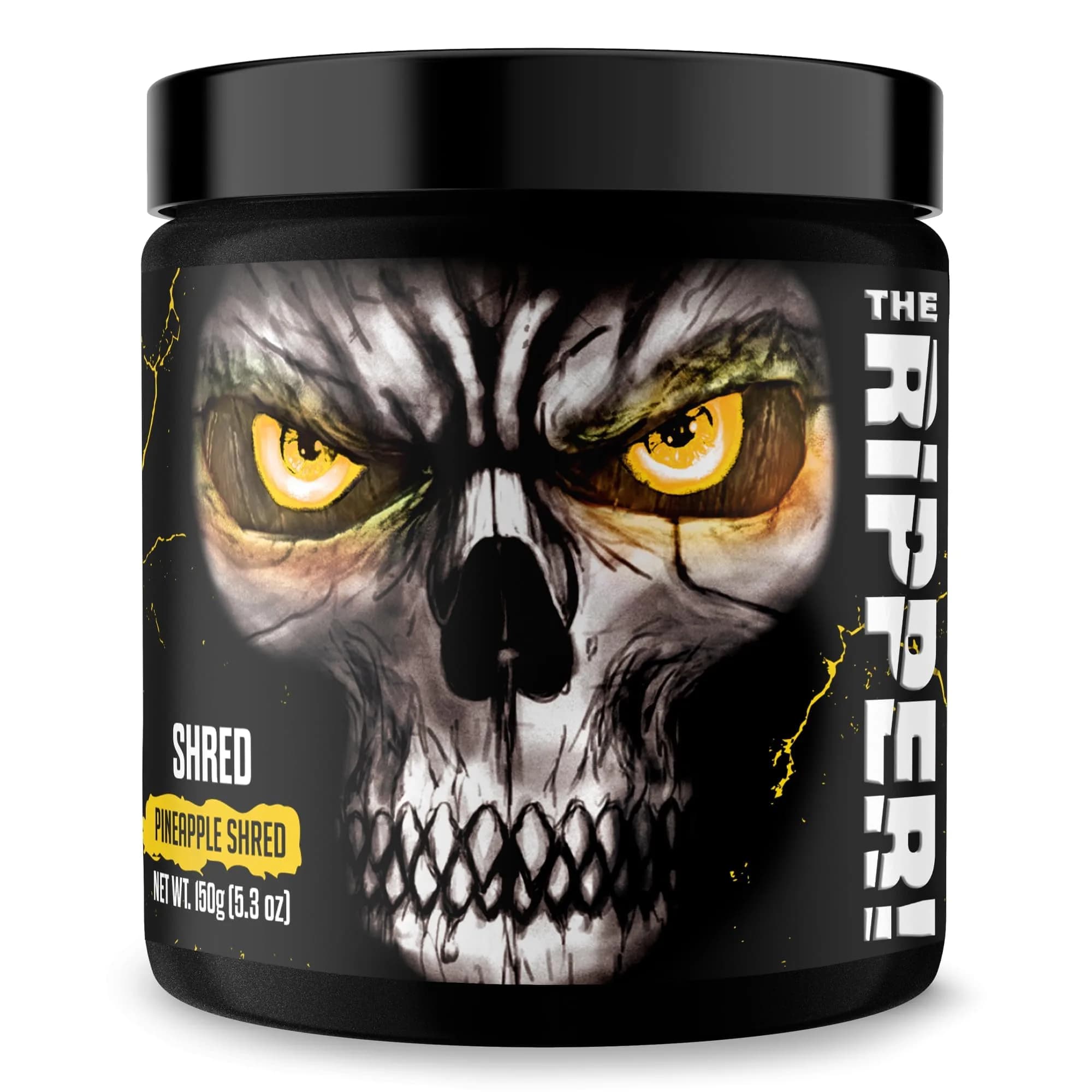 JNX SPORTS The Ripper Thermogenic Pre Workout Powder 5.3 Oz Pineapple | Fat burner & energy booster