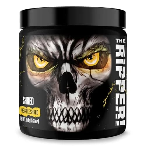 JNX SPORTS The Ripper Thermogenic Pre Workout Powder 5.3 Oz Pineapple | Fat burner & energy booster thumbnail 1