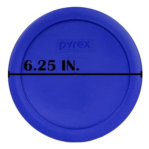 Pyrex 7201-PC 4-Cup Round Plastic Lids 950ml (2-Pack) | BPA-Free, Microwave Safe, Dishwasher Safe thumbnail 13