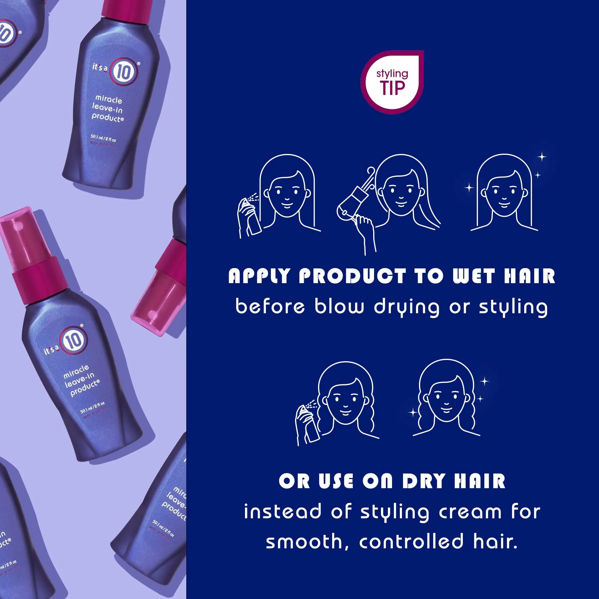 It's a 10 Haircare Miracle Leave-In Product 60ml (2 fl. oz.) | Camellia Scented - view 4