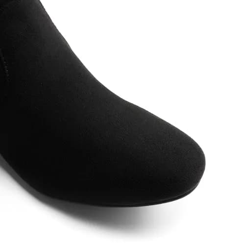 DREAM PAIRS Women's Over The Knee Flats Slouch Thigh Boots, Black, Size 6 | Comfortable Flat Style for Cold Weather thumbnail 7