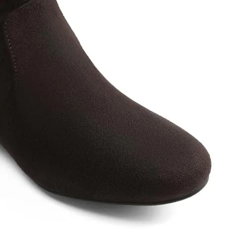 DREAM PAIRS Women's Over The Knee Flats Slouch Thigh Boots, Brown, Size 10 | Comfortable Flat Style for Cold Weather thumbnail 7