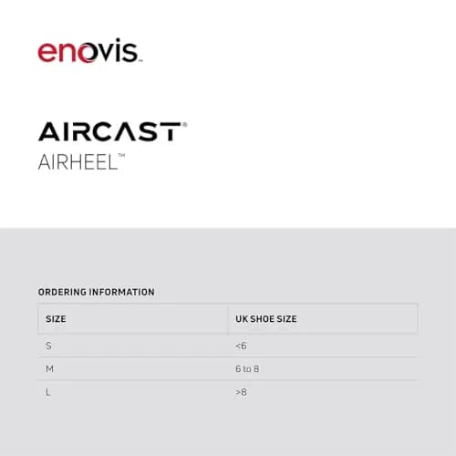 AIRCAST Airheel Arch & Heel Support with Stabilizers | Supports Plantar Fasciitis & Achilles Tendonitis, Universal Fit (Can be worn on both feet) | Medium thumbnail 6