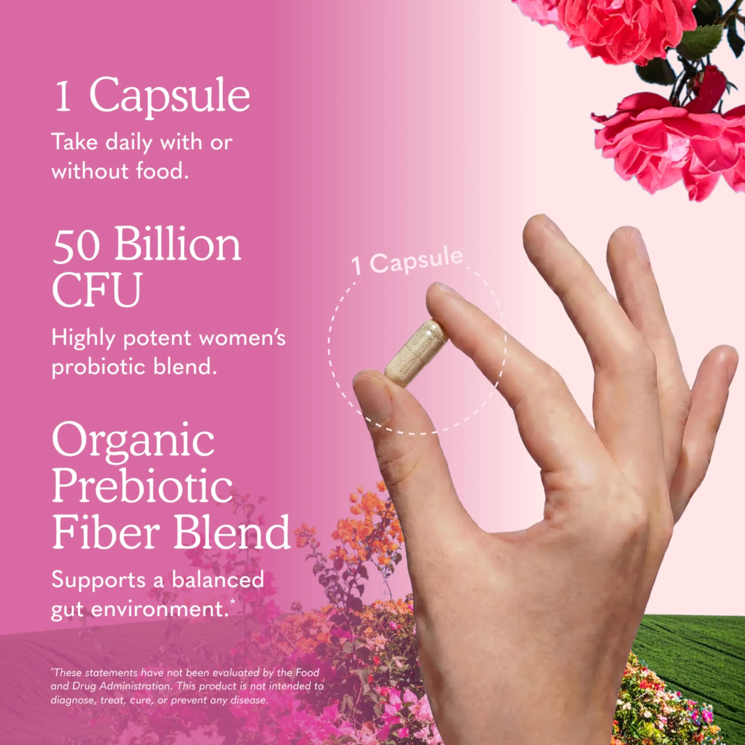 Garden of Life Dr. Formulated Probiotics for Women 50 Billion CFU 30 Capsules | Supports Digestive, Vaginal & Immune Health - view 5