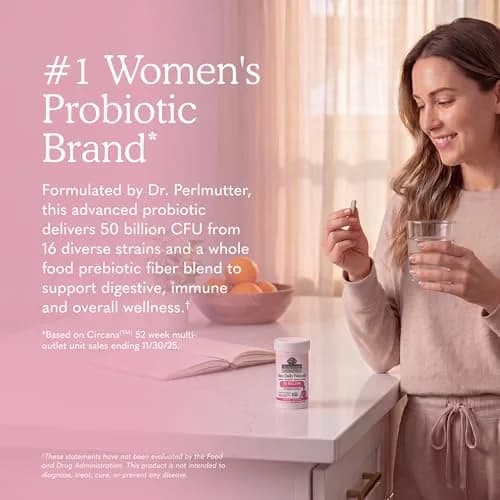 Garden of Life Dr. Formulated Probiotics for Women 50 Billion CFU 30 Capsules | Supports Digestive, Vaginal & Immune Health thumbnail 2