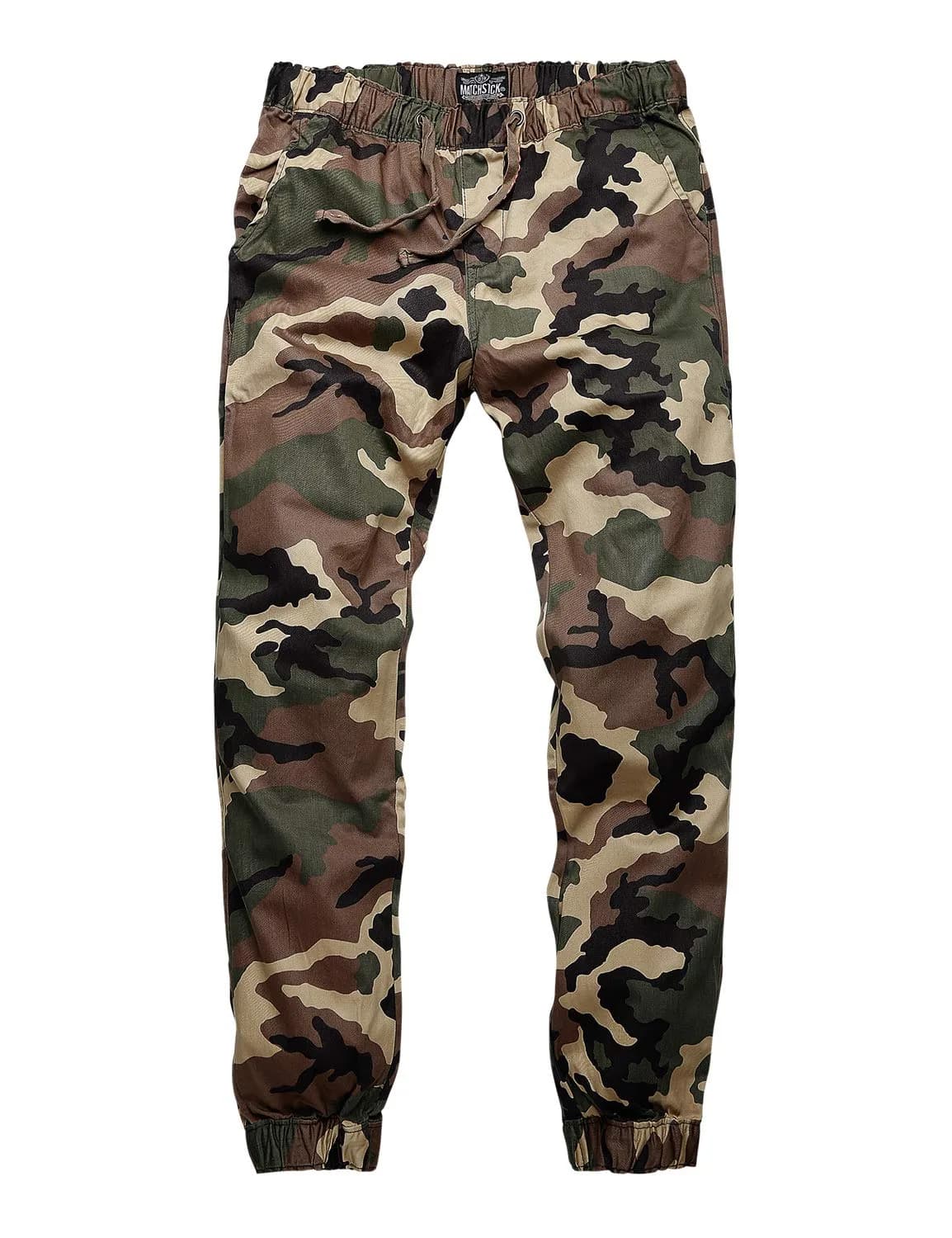 Match Men's Chino Jogger Pants, Khaki Max, 34 | Regular Fit, Cotton Comfort, Elastic Waist thumbnail 2