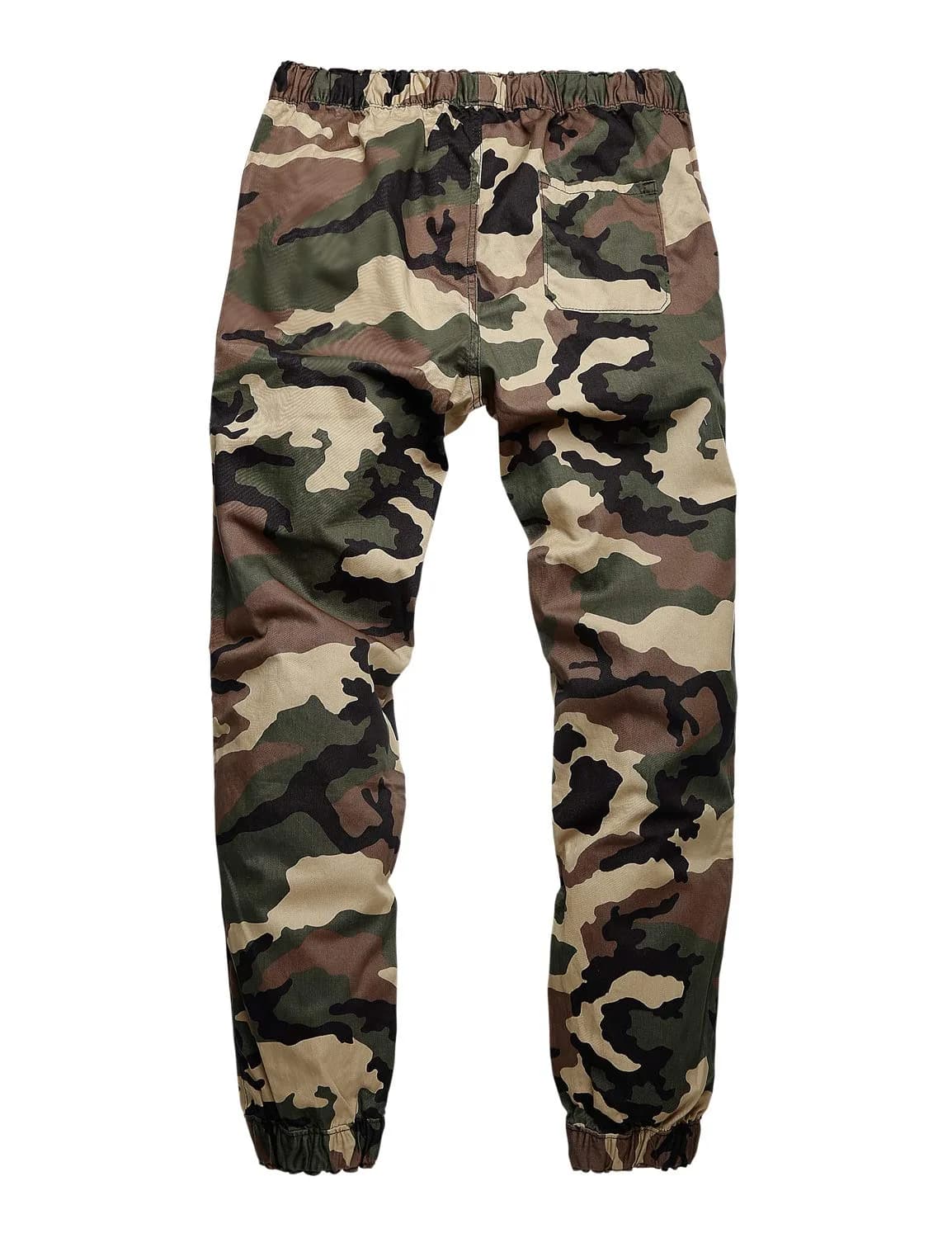 Match Men's Chino Jogger Pants, Khaki Max, 34 | Regular Fit, Cotton Comfort, Elastic Waist thumbnail 3