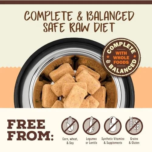 Primal Freeze Dried Raw Cat Food Nuggets, Pork, 5.5 oz | Complete & Balanced Nutrition for Cats thumbnail 6