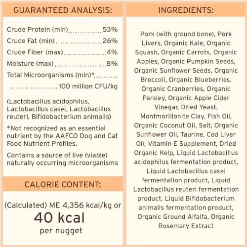 Primal Freeze Dried Raw Cat Food Nuggets, Pork, 5.5 oz | Complete & Balanced Nutrition for Cats thumbnail 7