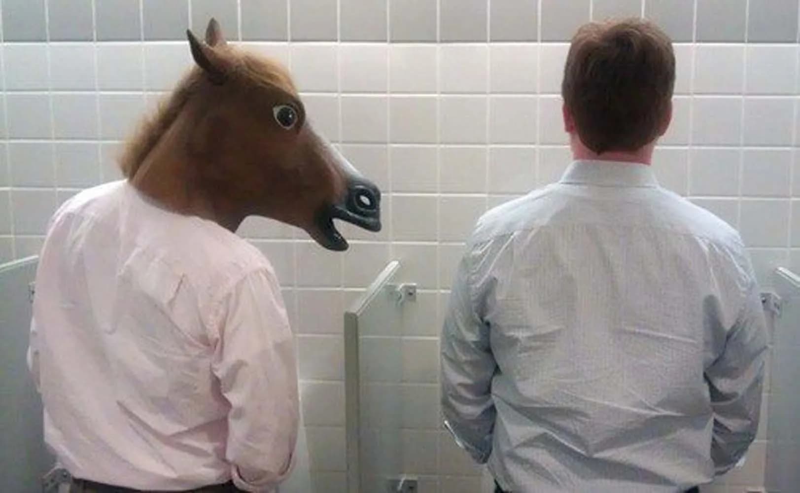 MIYAYA Halloween Horse Head Mask | Full Latex Head Mask for Parties - view 4