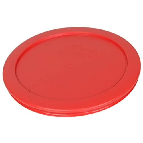 Pyrex 7201-PC (4-Cup) Red Food Storage Lids (6-Pack) | Made in USA, BPA Free, Dishwasher Safe thumbnail 3