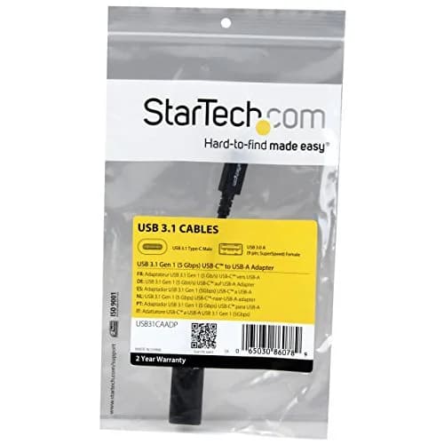 StarTech USB-C to USB-A Adapter 15cm | USB 3.0 Super Speed, USB-IF Certified thumbnail 4