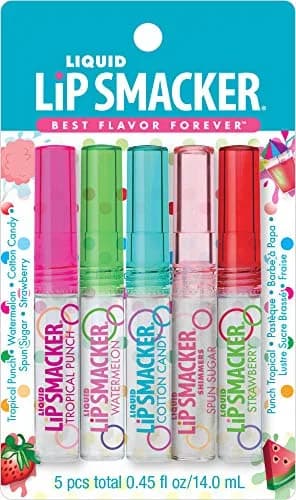 Lip Smacker Disney Frozen 2 Liquid Flavored Lip Balm Party Pack | 5 x 0.45 fl oz (13.3 ml) | Moisturizing Shine