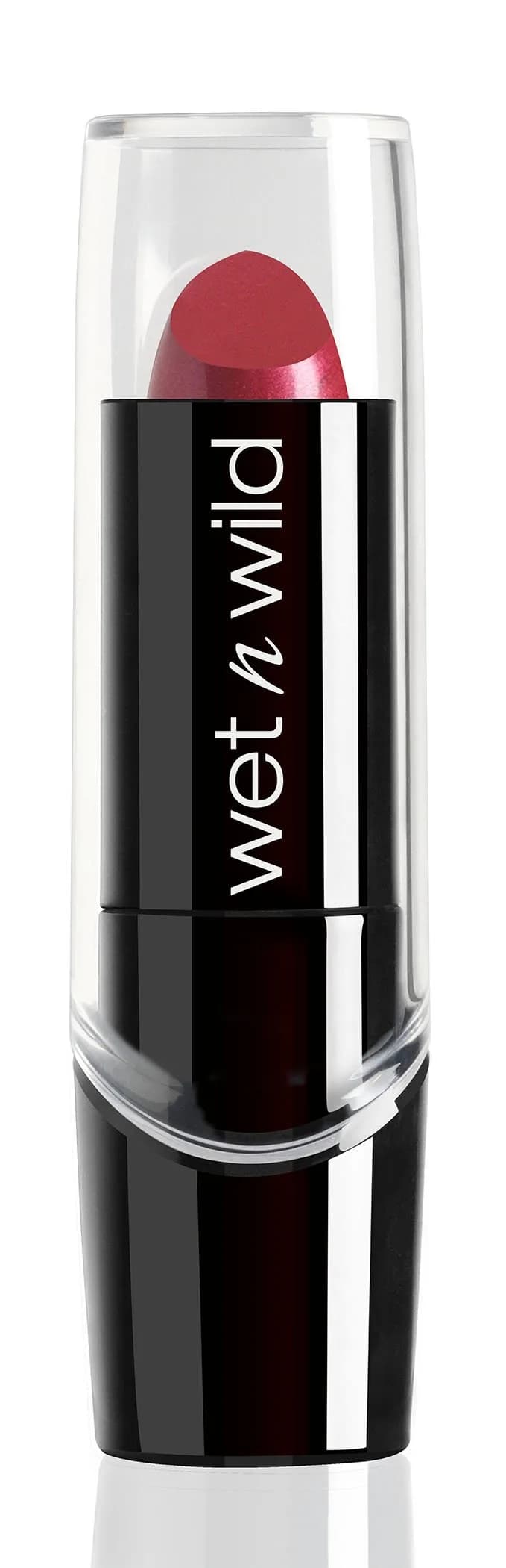 wet n wild Silk Finish Lipstick - Just Garnet | Hydrating Rich Buildable Lip Color - main product image