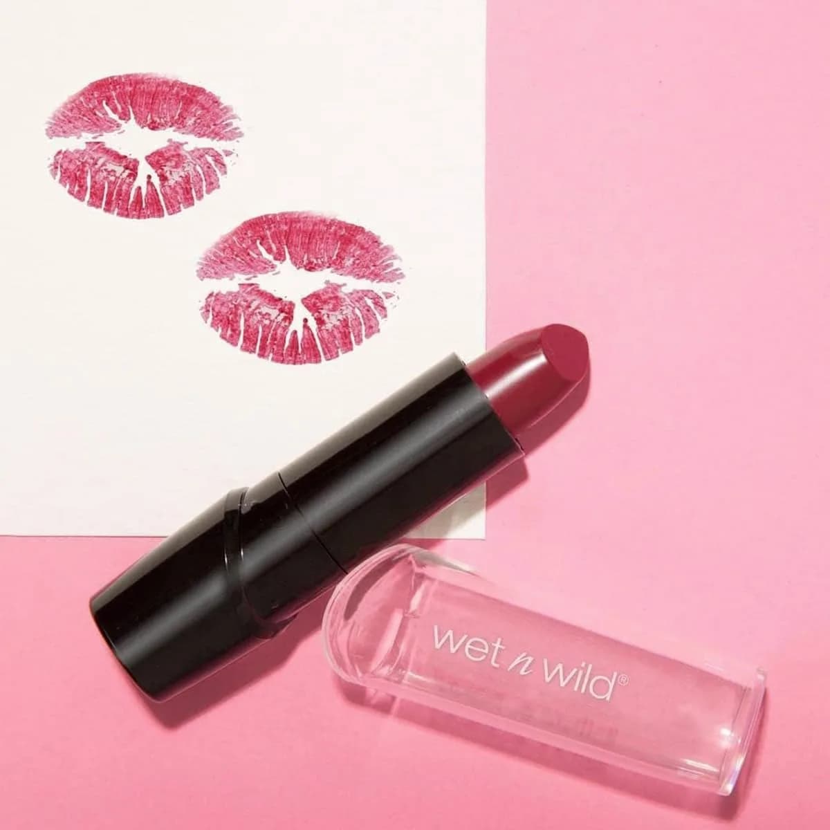 wet n wild Silk Finish Lipstick - Just Garnet | Hydrating Rich Buildable Lip Color - view 3