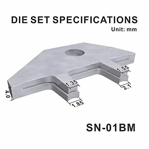 IWISS SN-01BM Crimping Tool for Dupont XH2.0/2.54/3.96mm Terminals, AWG 28-20 (0.08-0.5mm2) | Ratchet Crimper for JST, Molex, Servo Connectors thumbnail 5