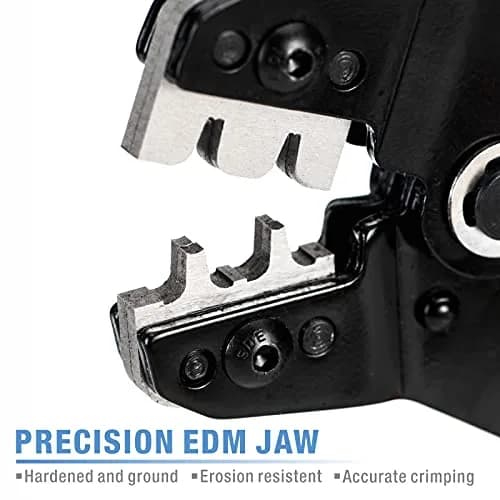 IWISS SN-01BM Crimping Tool for Dupont XH2.0/2.54/3.96mm Terminals, AWG 28-20 (0.08-0.5mm2) | Ratchet Crimper for JST, Molex, Servo Connectors thumbnail 3