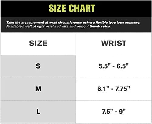 Aircast A2 Wrist Brace with Thumb Spica - Left Hand, Large | Supports Carpal Tunnel & Sprains thumbnail 2