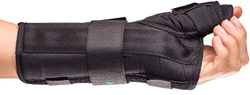Aircast A2 Wrist Brace with Thumb Spica - Left Hand, Large | Supports Carpal Tunnel & Sprains thumbnail 3