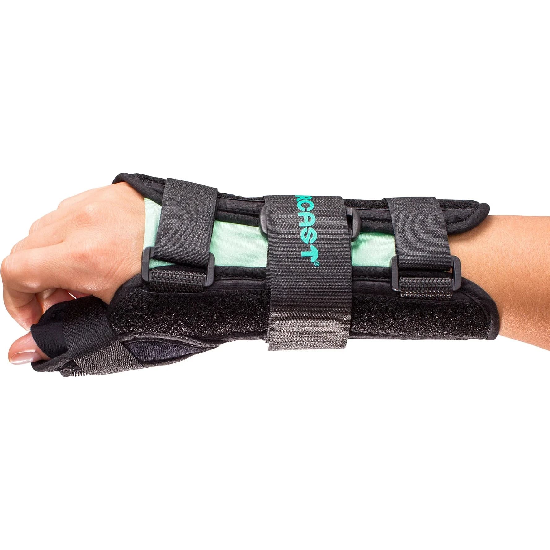 Aircast A2 Wrist Brace with Thumb Spica - Right Small 10cm (3.9in) | Supports Carpal Tunnel & Sprains - main product image