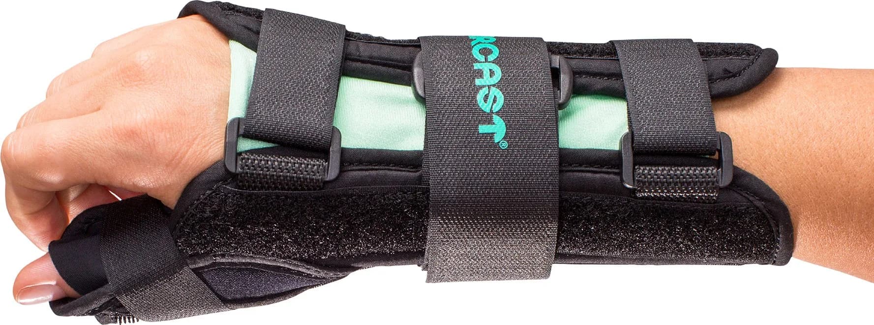 Aircast A2 Wrist Brace with Thumb Spica - Right Small 10cm (3.9in) | Supports Carpal Tunnel & Sprains - main product image