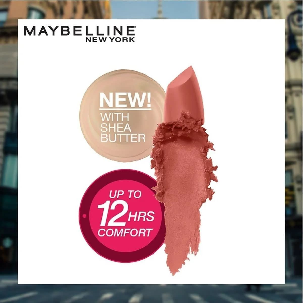 Maybelline Color Sensational On The Mauve Lipstick, 4g (0.15 Oz) - Creamy Hydrating Lip Color - view 3