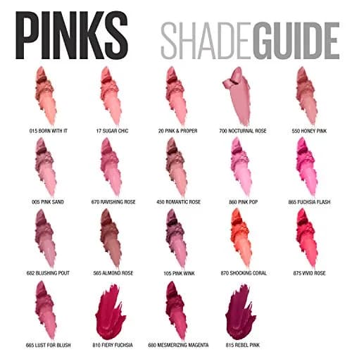 Maybelline Color Sensational Lipstick, Blushing Pout, Matte Finish, 0.15 oz (4.25 g) | Bold Pigmented Lip Color thumbnail 6
