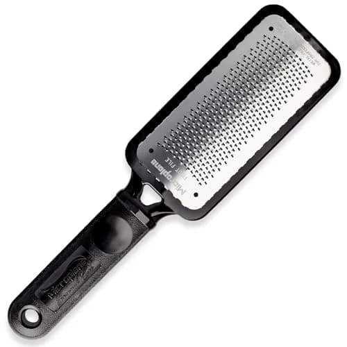 Microplane Foot Scraper White | Stainless Steel Dead Skin Remover for Feet thumbnail 1